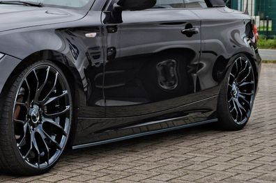 Ingo Noak Tuning Seitenschweller im Cup Look für BMW 1er E81 E82 E88 Bj. 2004-2013
