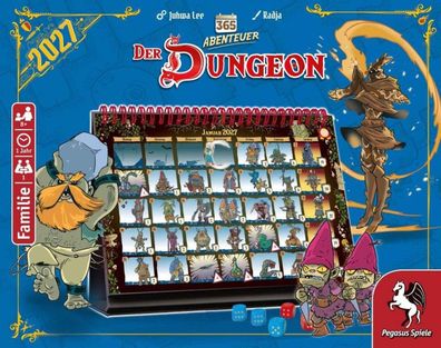 365 Abenteuer: Der Dungeon (Kalender Edition 2027)