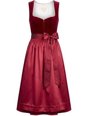 Dirndl Anahita 70cm Länge rot - Größe: 30