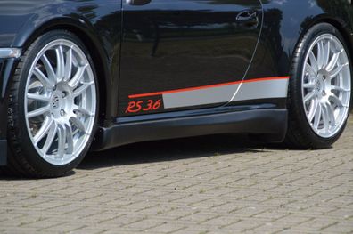 Ingo Noak Tuning Seitenschweller für Porsche 911 997 Carrera 2S + GT3