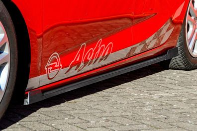 Ingo Noak Tuning Seitenschweller mit Wing vorne und hinten für Opel Astra K