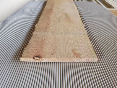 Lärche unbesäumt Bretter Bohlen Regal Zaun Schwarten 20-30x2,3cm bis 4m Länge