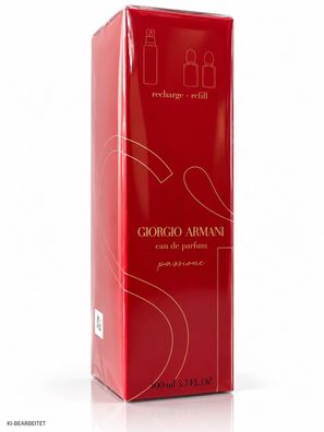 Giorgio Armani Sì Passione EDP 100 ml Refill Nachfüllflakon Damen Parfum
