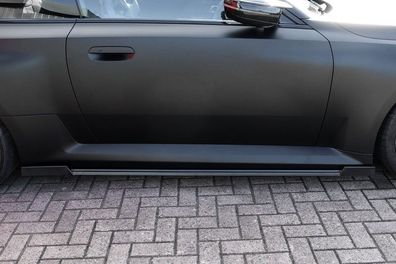 Ingo Noak Tuning Seitenschweller mit Wing vorne + hinten aus ABS für BMW M2 G87