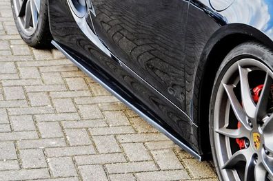 Ingo Noak Tuning Seitenschweller im Cup Look für Porsche Cayman + Boxster 981