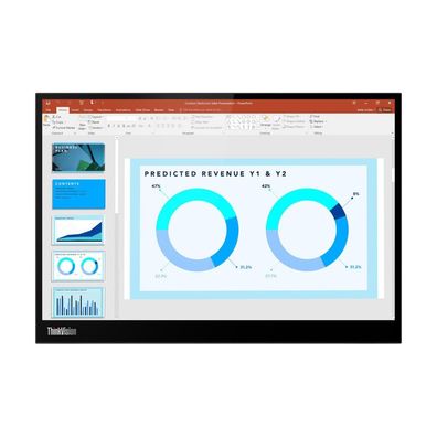 Lenovo ThinkVision M14d, (14,0") 2K, IPS, USB-C