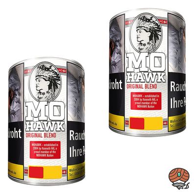 Mohawk Original / Virginia Blend Feinschnitt Tabak Dose 2x 100g