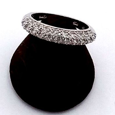 Silberring 0,925 Sterling Gr. 57 mit Zirkonia. Wunderschön, edel und hochwertig