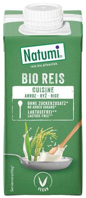 3x Natumi Reis Cuisine 200ml