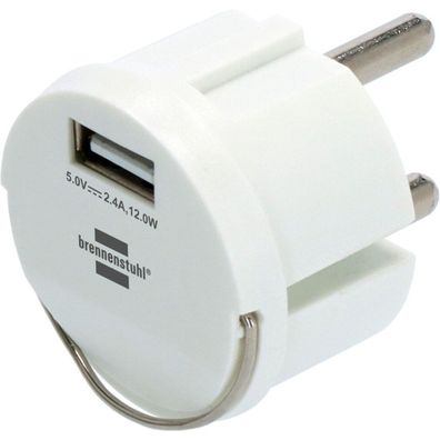 Brennenstuhl Steckdoseneinsatz Schuko mit USB 2.4