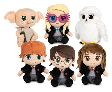 Harry Potter Magical Friends Dobby Hedwig Harry Hermine Ron Plüschtier 25 cm