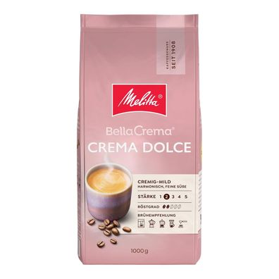 Melitta BELLA CREMA DOLCE ganze Bohnen 1000g