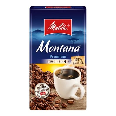 Melitta Montana Premium Kaffee gemahlen 500g