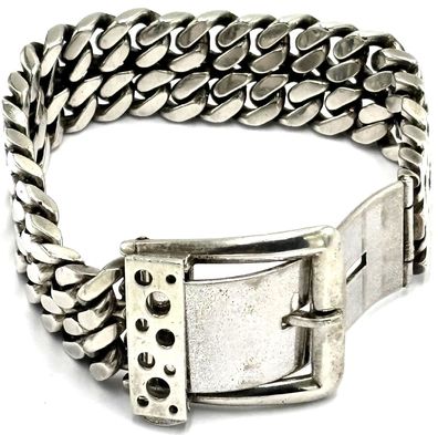 Unoaerre Antikes Armband IM GÜRTEL STIL 0,800 SILBER MASSIV AUS Italien
