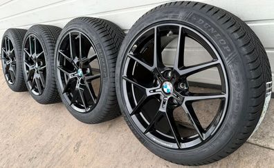 4x Original BMW 1er F70 2er F74 18 Zoll Winterräder Y Speiche M554 DOT26 RDK NEU