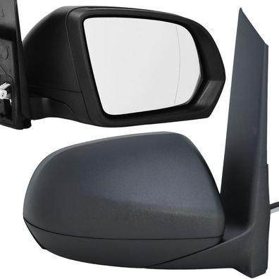 BILMAX Außenspiegel Mercedes-Benz Vito W447 2015-2024 7-Pin, Rechts, Schwarz