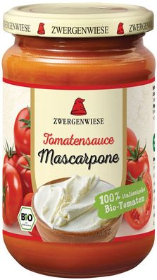 3x Zwergenwiese Tomatensauce Mascarpone 340ml