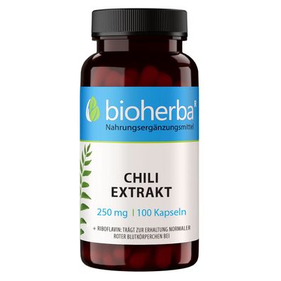 Bioherba Chili Extrakt Kapseln