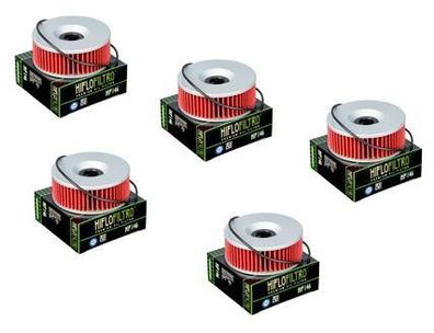 5x Hiflo HF146 Ölfilter oilfilter passt an Yamaha Vmx-12 86-95 Xs 750 1100 Xvz