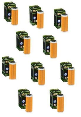 10x Hiflo HF652 Ölfilter oilfilter passt an Ktm Exc Sxf Smr passt an GasGas Mc-f