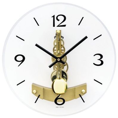 AMS R2755 Regulator mit 14-Tage-Uhrwerk und Holz-Design