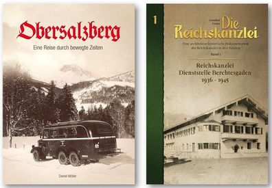 Buchpaket Berchtesgaden - Obersalzberg - Reichskanzlei Berchtesgaden - 2 Bücher