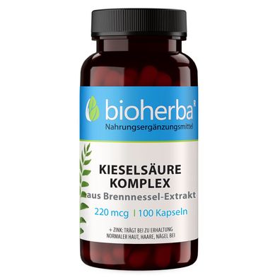 Bioherba Kieselsäure Komplex aus Brennnessel-Extrakt Kapseln