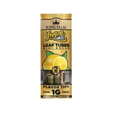King Palm Mini Rolls LEMON HAZE à 2 Rolls