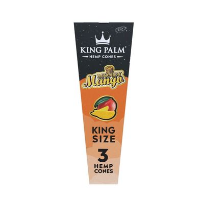 King Palm Hemp Cones King Size MONEY MANGO à 3 Cones