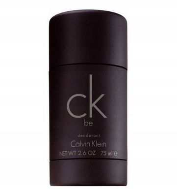 Calvin Klein CK Be Deodorant Stick, 75g - Frischer Duft fuer den ganzen Tag