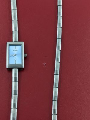 Wunderschönes Fossil Set Damenuhr und Armband aus Edelstahl