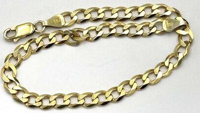 Neuware Panzerarmband 0,925 Sterlingsilber Vergoldet -UNGETRAGEN
