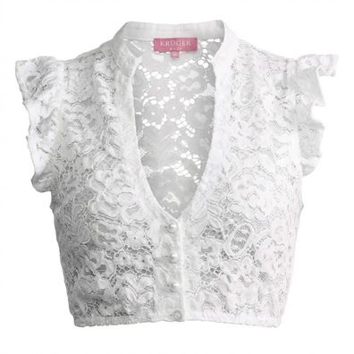 Dirndlbluse Lorea ecru - Größe: 32