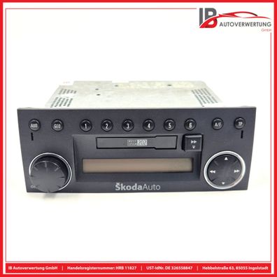 Cassetten-Radio CODE nicht vorhanden!! 6Y0035152D SKODA FABIA 6Y2 1.2 SKODA