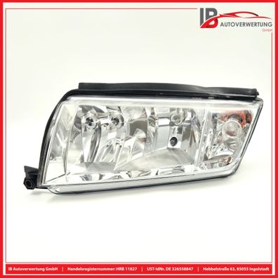 Scheinwerfer links Halogen H7 6Y1941015P SKODA FABIA 6Y2 1.2 SKODA