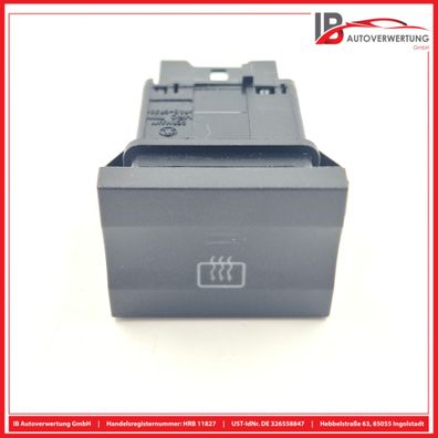 Schalter Heckscheibeheizung 6Y0959621 SKODA FABIA 6Y2 1.2 SKODA