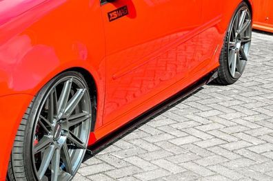 Ingo Noak Tuning Seitenschweller im Cup7 Look mit Wing für VW Golf 5 GTI R32 Pirelli
