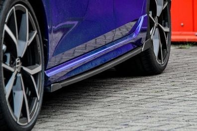 Ingo Noak Tuning Seitenschweller mit Wing vorne und hinten für VW Golf 8R