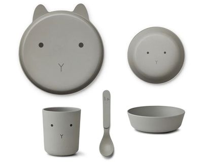 Liewood Geschirrsets, Kindergeschirr, Tischgeschirrset - Brody, 4er-Pack, Farbe: