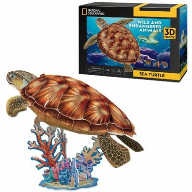 Cubic Fun 3d Puzzle NG Meeresschildkröte