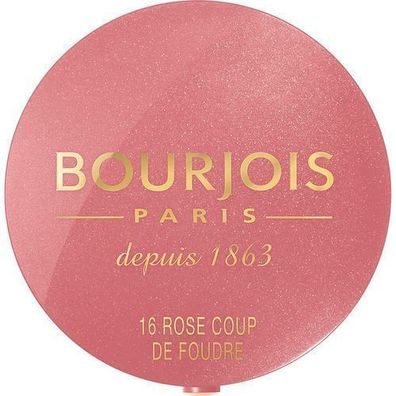 Bourjois Rouge-Topf Nr. 16 Rose Coup De Foudre, 2,5 g - Hochpigmentiertes Rouge
