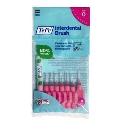 TePe Interdentalbürsten Original 0,4mm Rosa - 8 Stück