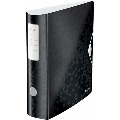 Leitz Ordner A4 breit Wow schwarz metallic