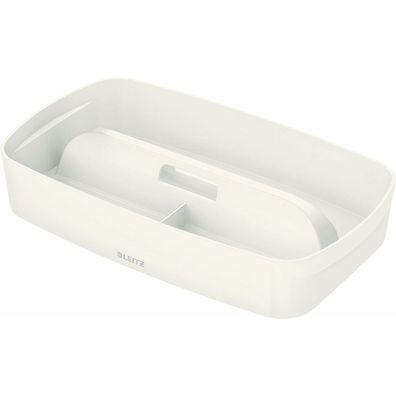 Leitz Aufbewahrungsschale MyBox 5323 - 307 x 101 x 375 mm weiß ABS-Kunststoff