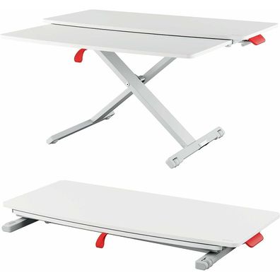 Leitz Ergo Cosy mit Ablage Schreibtischaufsatz grau