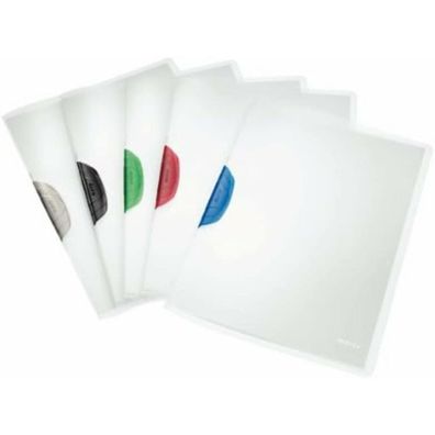 Leitz 6 Klemmhefter ColorClip 4175 transparent