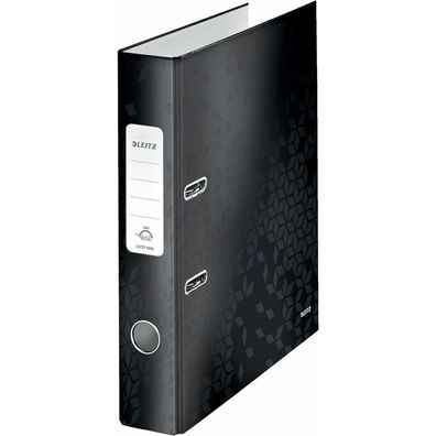 Leitz WOW 1006 Ordner schwarz Karton 5,0 cm DIN A4