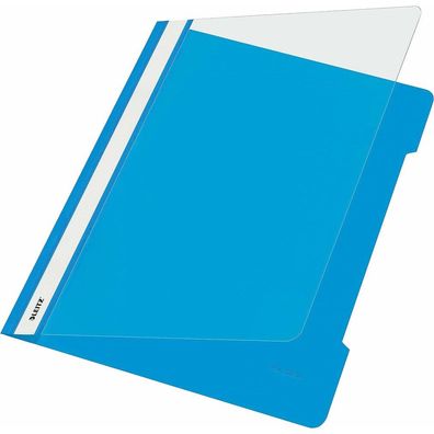 Leitz 25 Schnellhefter 4191 Kunststoff hellblau DIN A4