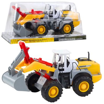LeanToys Bewegliche Schaufel für Baggerlader von Baumaschinen