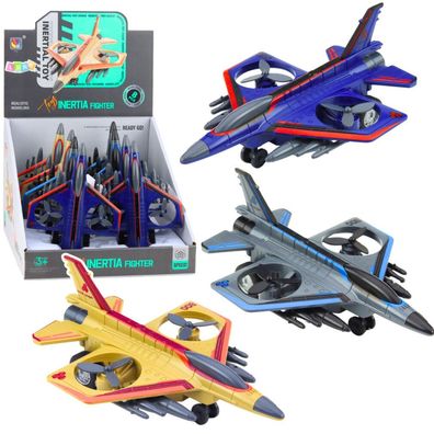 LeanToys Kampfflugzeug, militärischer Militärantrieb, rotierende Propeller